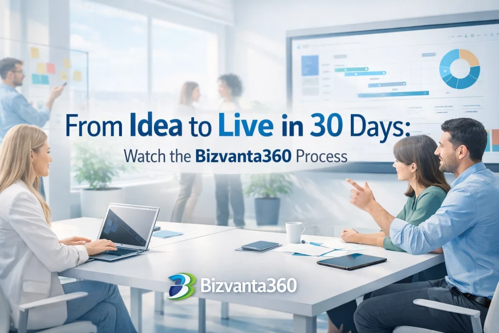 From Idea to Live in 30 Days: Watch the Bizvanta360 Process eft ejt dex